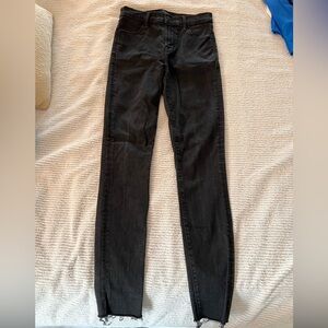 J Brand black skinny jeans